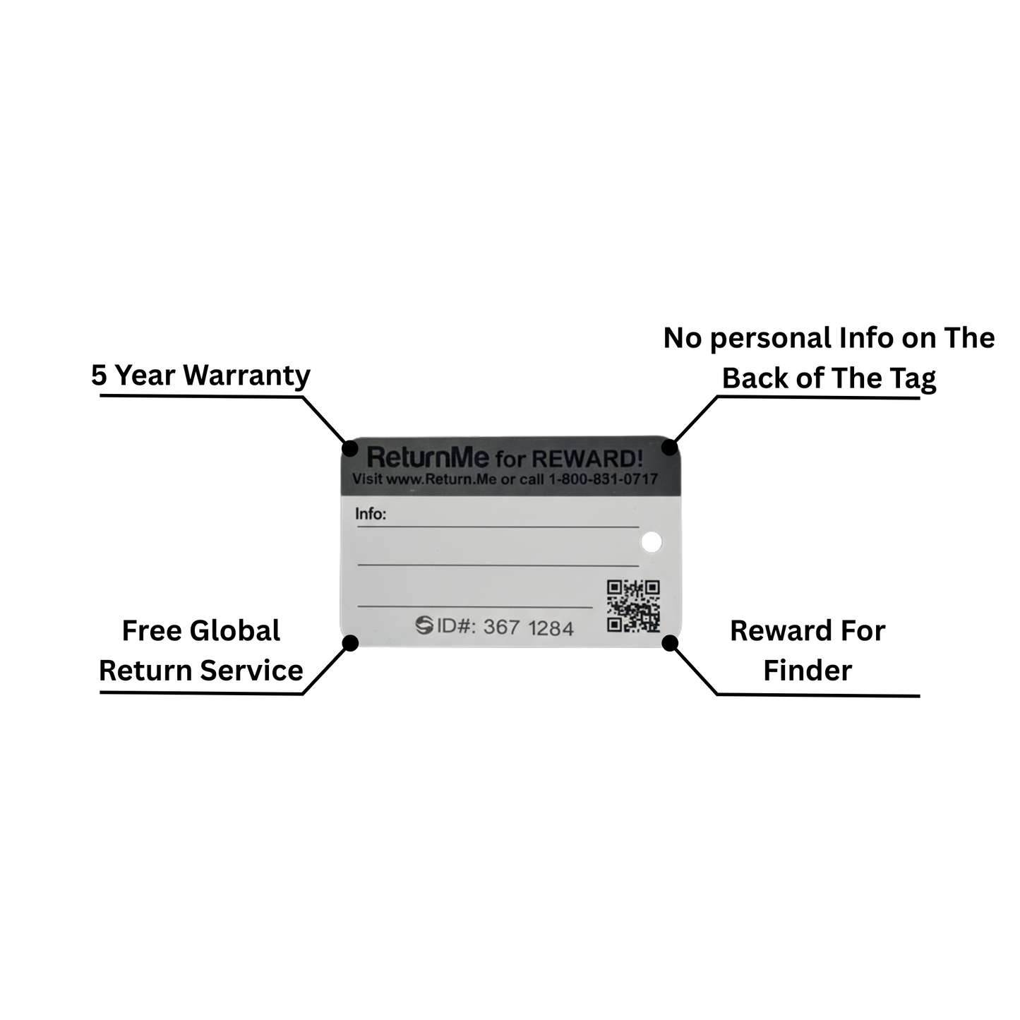 Customized Luggage Tag - Rectangle