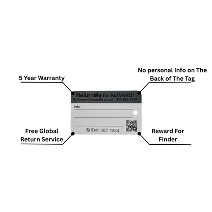 Customized Luggage Tag - Rectangle