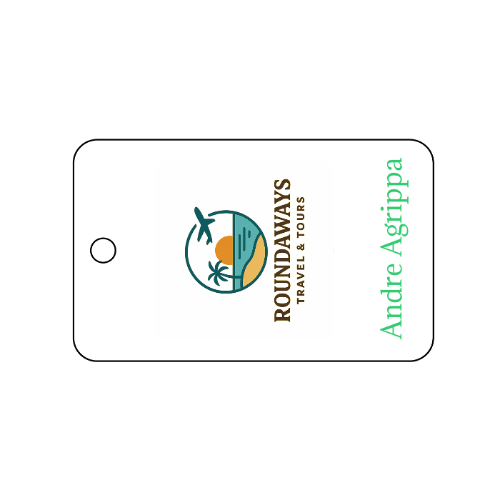 Customized Luggage Tag - Rectangle