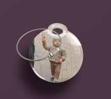 Load image into Gallery viewer, Customized Circle Luggage Tags
