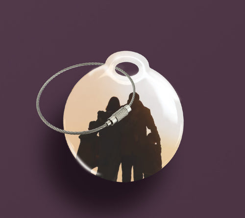 Customized Luggage Tag - Rounded