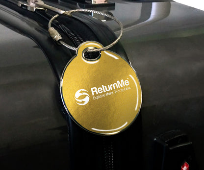 Metallic Line - Bag Tags