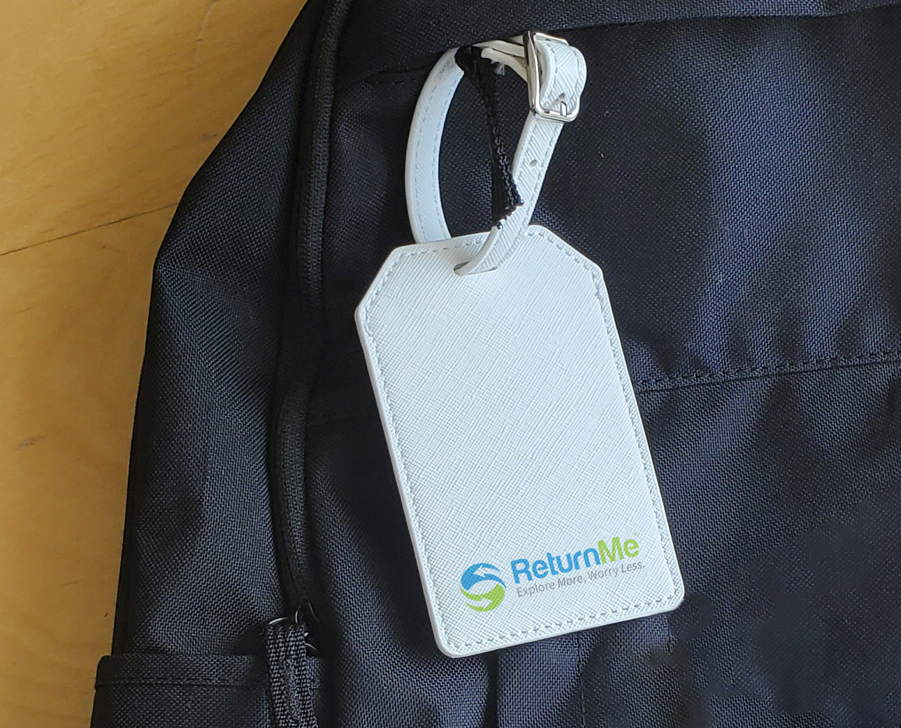 Vegan Leather Luggage Tags