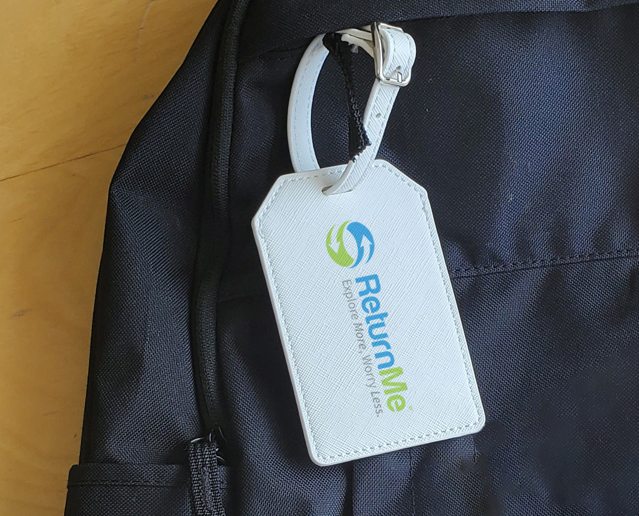 Vegan Leather Luggage Tags