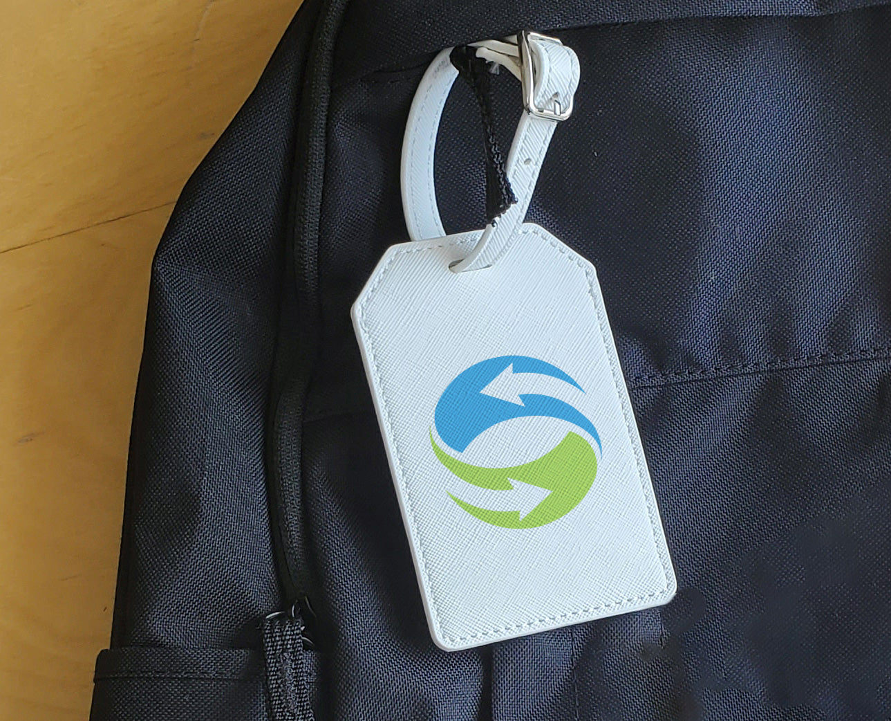 Vegan Leather Luggage Tags