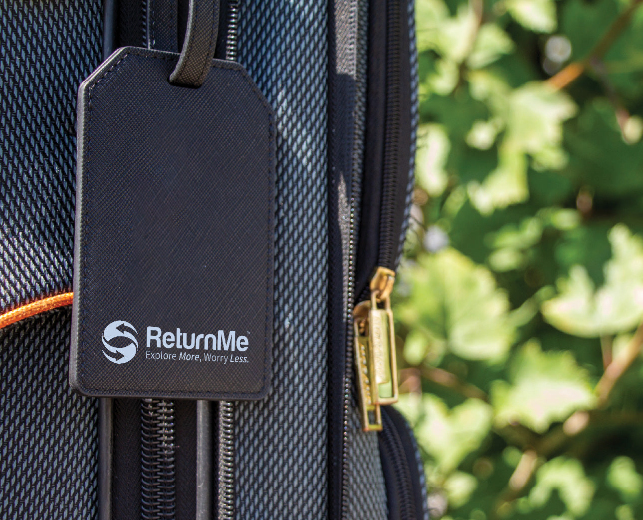 Vegan Leather Luggage Tags