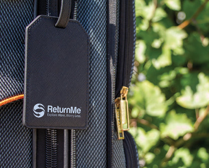 Vegan Leather Luggage Tags