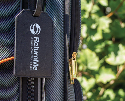 Vegan Leather Luggage Tags