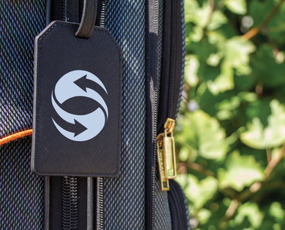Vegan Leather Luggage Tags