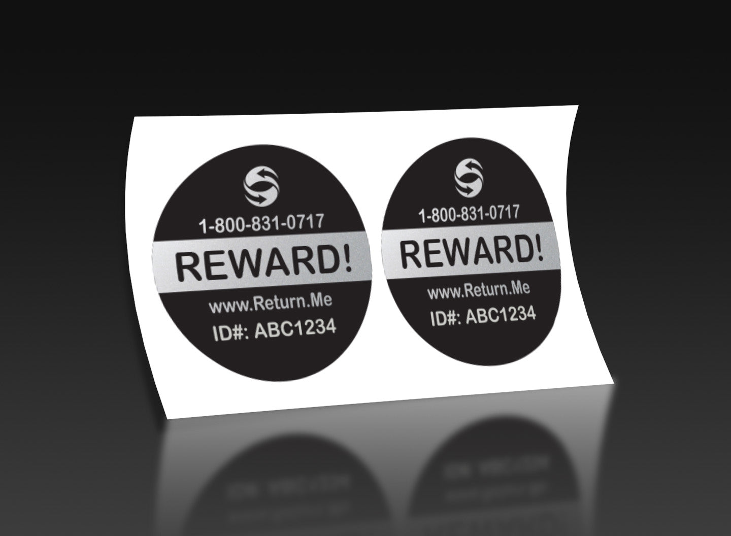 Circle Size Label Tags (2 Pack)