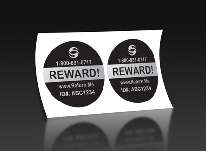 Circle Size Label Tags (2 Pack)