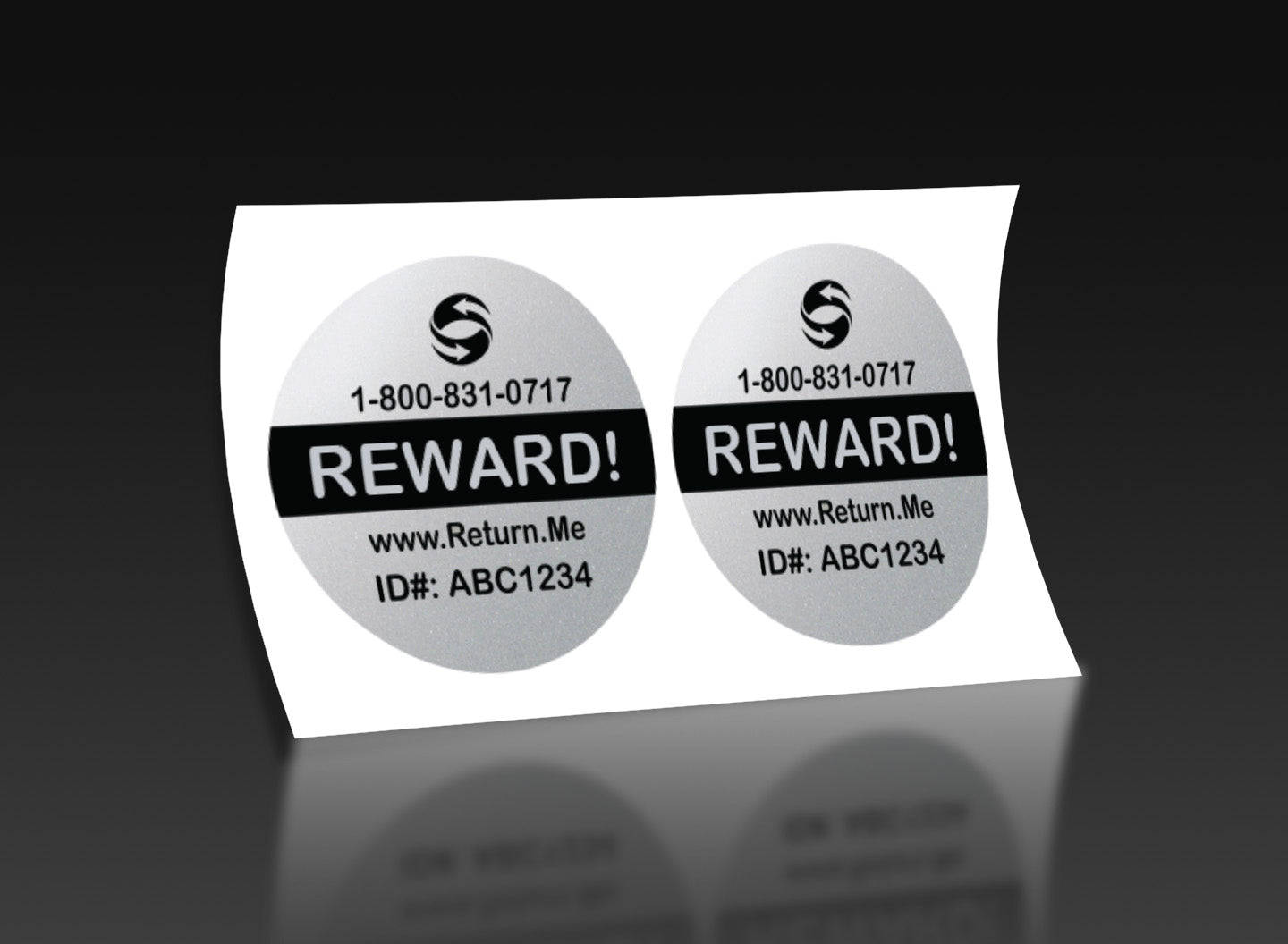 Circle Size Label Tags (2 Pack)