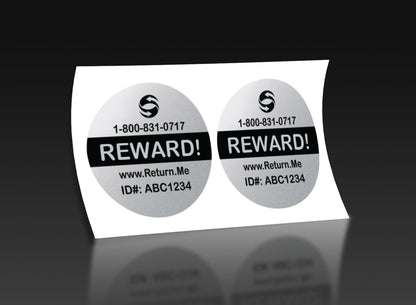 Circle Size Label Tags (2 Pack)