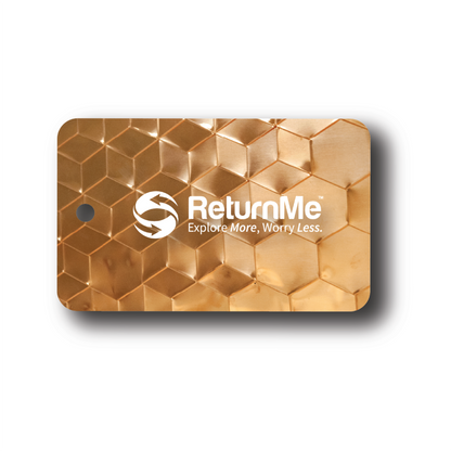 Metallic Line - Luggage Tags
