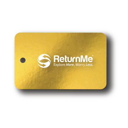Metallic Line - Luggage Tags