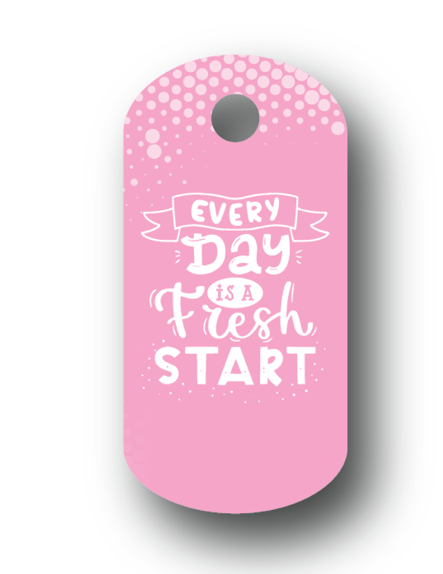 Pastel Line - Slogan Key Tags