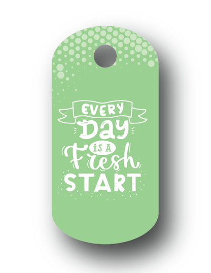 Pastel Line - Slogan Key Tags