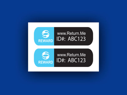 Slim Size Label Tags (2 Pack)