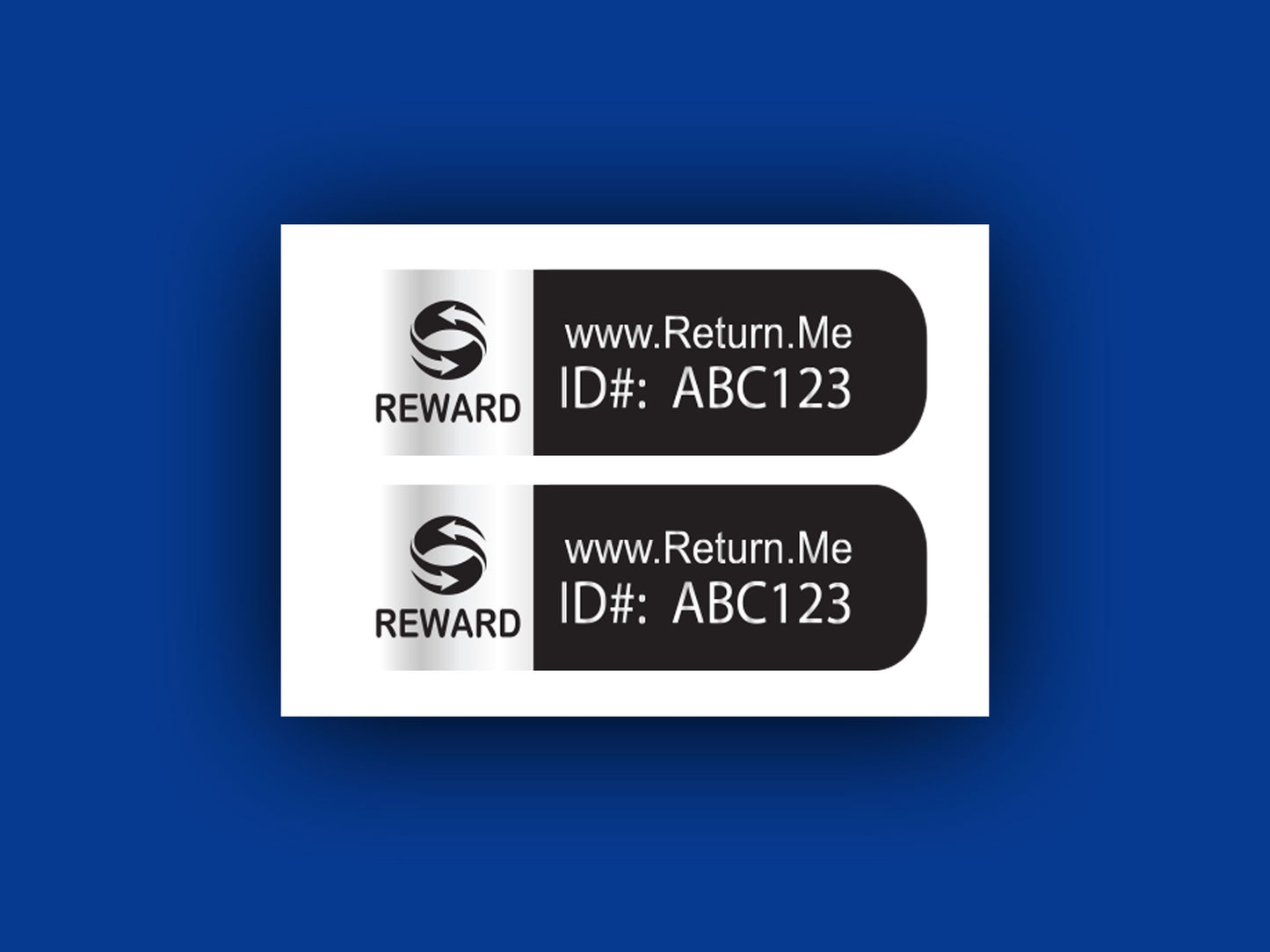 Slim Size Label Tags (2 Pack)