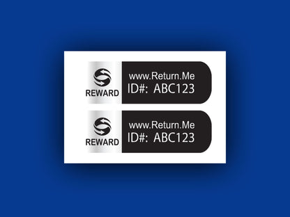 Slim Size Label Tags (2 Pack)