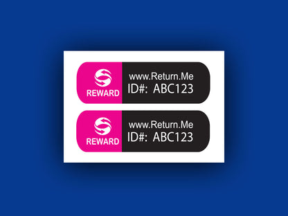 Slim Size Label Tags (2 Pack)