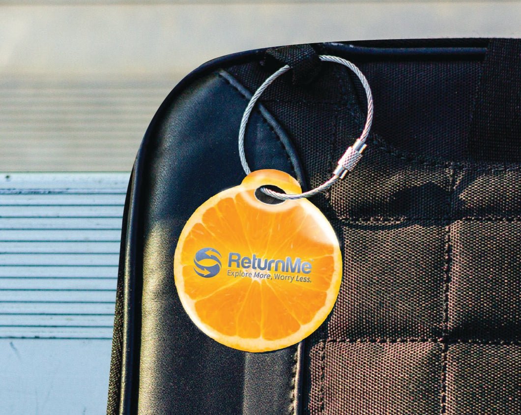 Circle Luggage Tags FRUITS