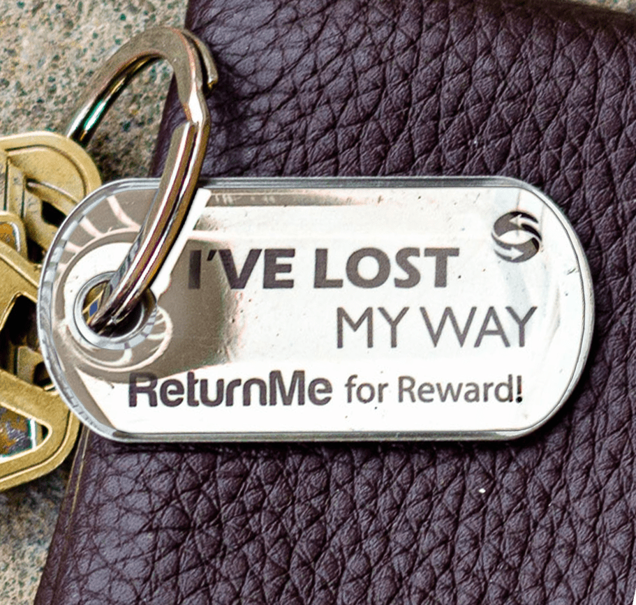 Lost key tags store