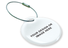 Charger l&#39;image dans la galerie, Customized Circle Luggage Tags
