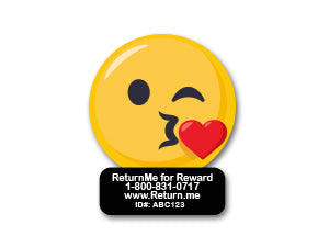 Emoji Label Tags (2 Pack) - ReturnMeTags