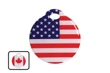 Charger l&#39;image dans la galerie, Flag Luggage Tags - ReturnMeTags
