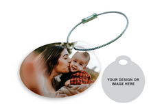 Load image into Gallery viewer, Customized Circle Luggage Tags
